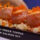 Sushi Order Topped With Salmon Nyt