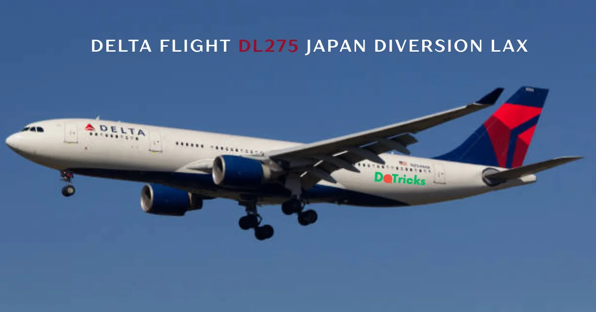 delta flight dl275 japan diversion lax