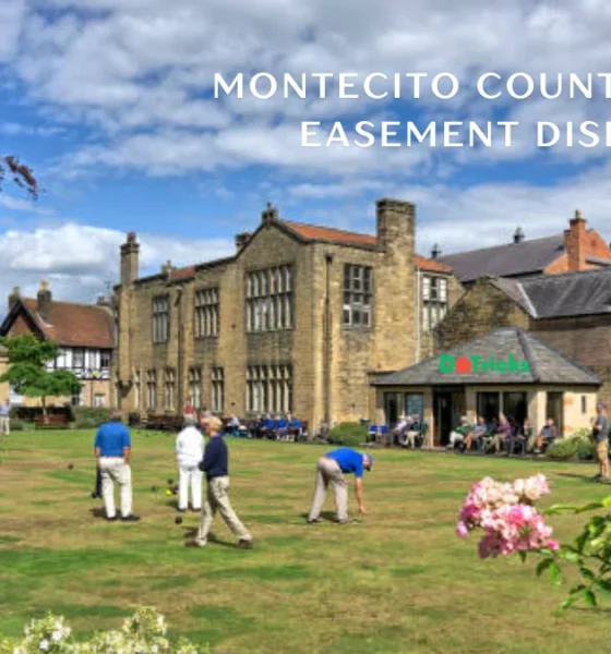 montecito country club easement dispute