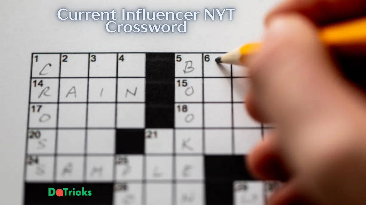 Current Influencer NYT Crossword