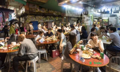 Chinatown Hawker Leftovers Consumption