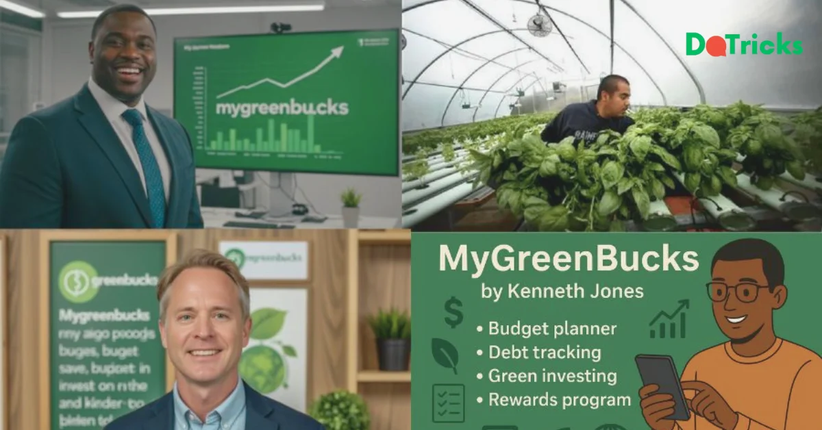 MyGreenBucks Kenneth Jones