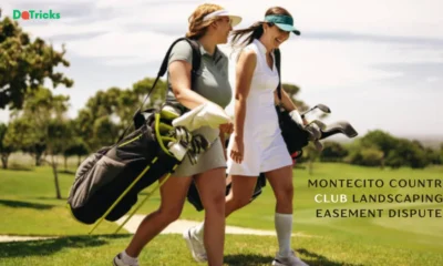 montecito country club landscaping easement dispute