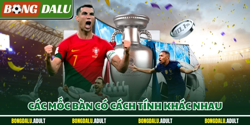 Các mốc bàn có cách tính khác nhau